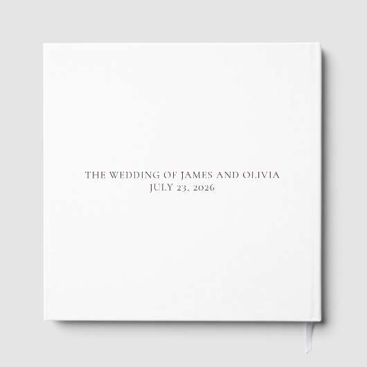 Niedlich Adorable Wedding Hummingbird Gästebuch (Rückseite)