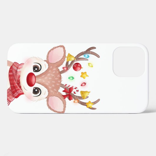 Niedlich Adorable Weihnachtsmann Case-Mate iPhone Hülle (Rückseite (Horizontal))