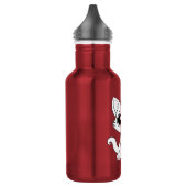 Niedlich Adorable White Cat Edelstahlflasche (Links)
