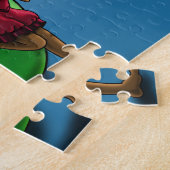 Niedlich-afrikanische Fairy and Apple Puzzle (Seite)