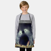 Niedlich Afrikanische Grauwürfel Küssen Personalis Schürze (Getragen)