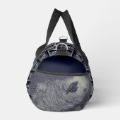 Niedlich-Afrikanischer Grau-Papagei Personalisiert Duffle Bag (Rechts)