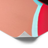 NIEDLICH AFRO CANDY GIRL POSTER (Ecke)