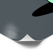 Niedlich ägyptischer Zombie Poster (Ecke)