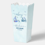 Niedlich Ahoy Es ist eine Boy Sailboat Nautical Ba Geschenkschachtel (Rückseite)