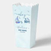 Niedlich Ahoy Es ist eine Boy Sailboat Nautical Ba Geschenkschachtel (Vorderseite)