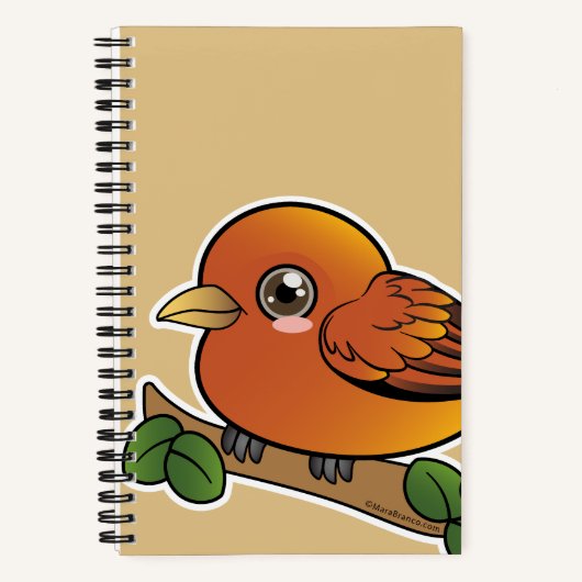 Niedlich Akepa Notizblock (Vorderseite)