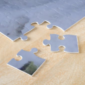 niedlich akita kissende Snowman akita Foto Puzzle (Seite)