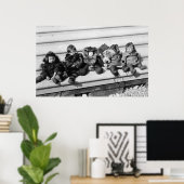 Niedlich Alaska Children, 1908 Poster (Heimbüro)
