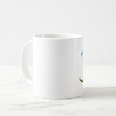 Niedlich Albertosaurus Kaffeetasse (Vorderseite Links)