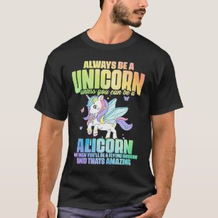 Niedlich Alicorn Magical Unicorn Fantasy Legendary T-Shirt