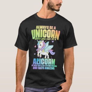Niedlich Alicorn Magical Unicorn Fantasy Legendary T-Shirt
