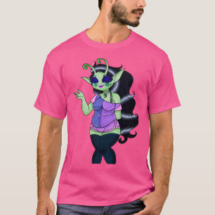 Niedlich Alien Girl T-Shirt