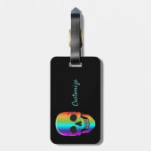 Niedlich Alien Head Thunder_Cove Gepäckanhänger (Rückseite vertikal)