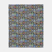 Niedlich Alienn Fleecedecke (Vorderseite)