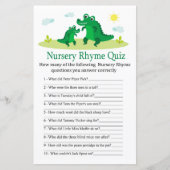 Niedlich Alligator Kinderzimmer Rhyme Quiz Kinderd (Vorderseite)