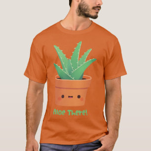 Niedlich Aloe Vera Aloe Es Punke Gruß T-Shirt