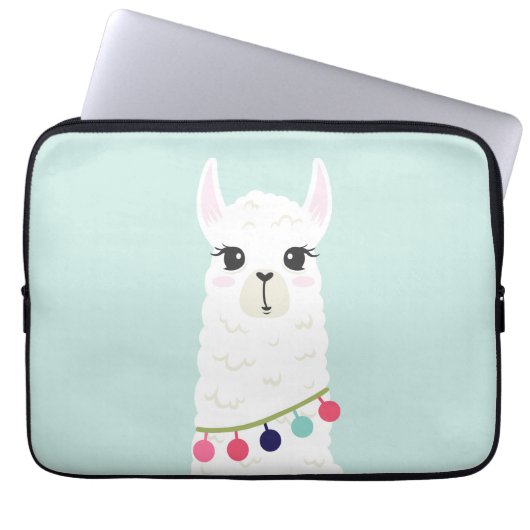 Niedlich Alpaca Laptopschutzhülle (Vorderseite)