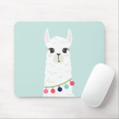 Niedlich Alpaca Mousepad (Mit Mouse)