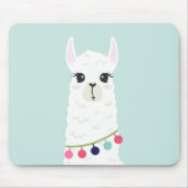 Niedlich Alpaca Mousepad (Vorne)