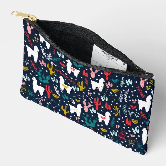 Niedlich Alpaca Pouch Zubehörtasche (Offen)