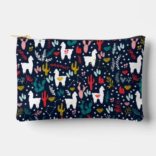 Niedlich Alpaca Pouch Zubehörtasche (Vorderseite)