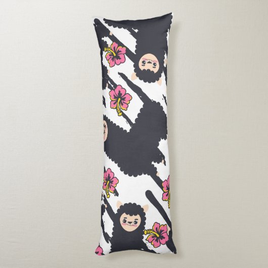 Niedlich Alpaca Seitenschläferkissen (Rückseite (Vertikal))