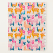 Niedlich Alpacas Planer (Rückseite)