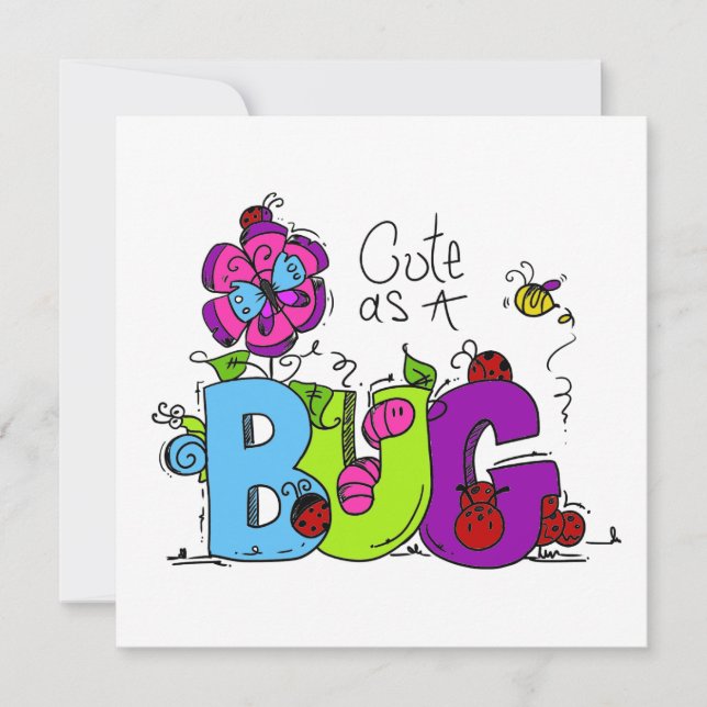 Niedlich als Bug (Vorderseite)