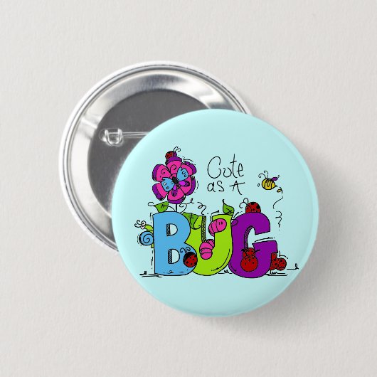 Niedlich als Bug Button (Vorne & Hinten)