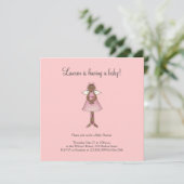 Niedlich als Bug ・ Ethnischer Engel Einladung (Stehend Vorderseite)