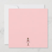 Niedlich als Bug ・ Ethnischer Engel Einladung (Rückseite)