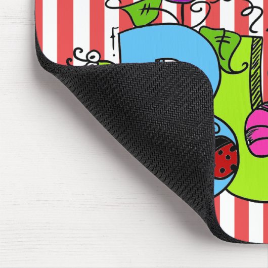 Niedlich als Bug Mousepad (Ecke)