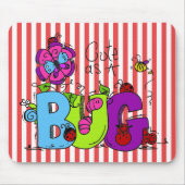Niedlich als Bug Mousepad (Vorne)