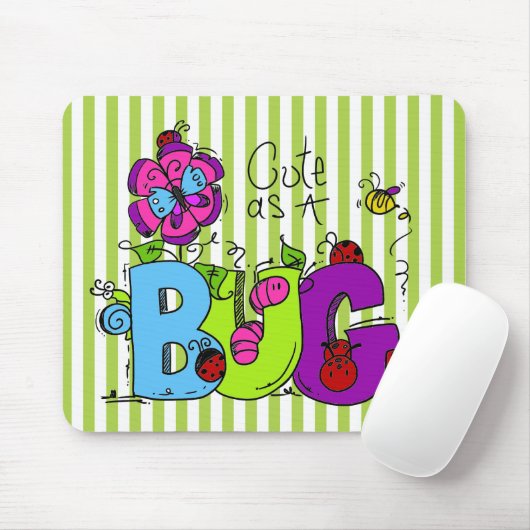 Niedlich als Bug Mousepad (Mit Mouse)