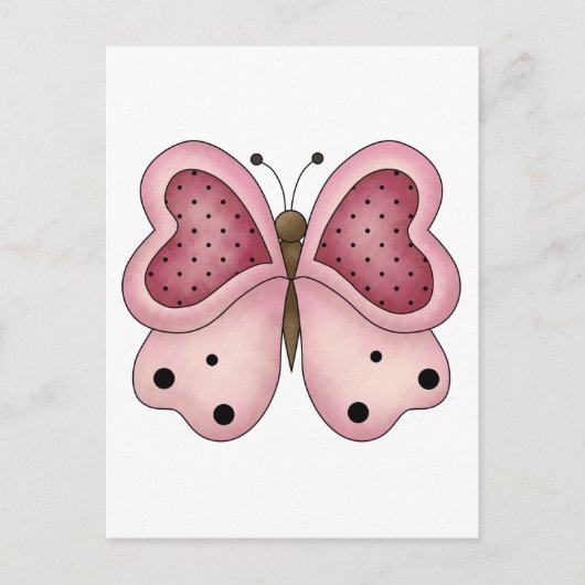 Niedlich als Bug Postkarte (Vorderseite)