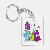 Niedlich als Bug Schlüsselanhänger (Vorderseite links)