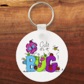 Niedlich als Bug Schlüsselanhänger (Vorderseite)