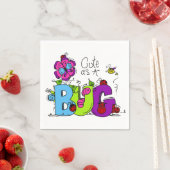 Niedlich als Bug Serviette (Beispiel)