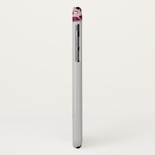 Niedlich als Button Case-Mate iPhone Hülle (Hinten/Links)