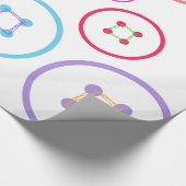 Niedlich als Button Geschenkpapier (Ecke)