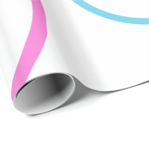 Niedlich als Button Geschenkpapier