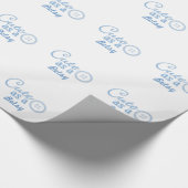 Niedlich als Button Geschenkpapier (Ecke)