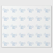 Niedlich als Button Geschenkpapier (Flach)