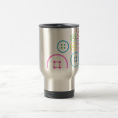 Niedlich als Button Reisebecher (Mittel)