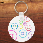 Niedlich als Button Schlüsselanhänger (Vorderseite)