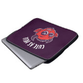 Niedlich als Hell Devil Laptopschutzhülle (Vorne Knopf)