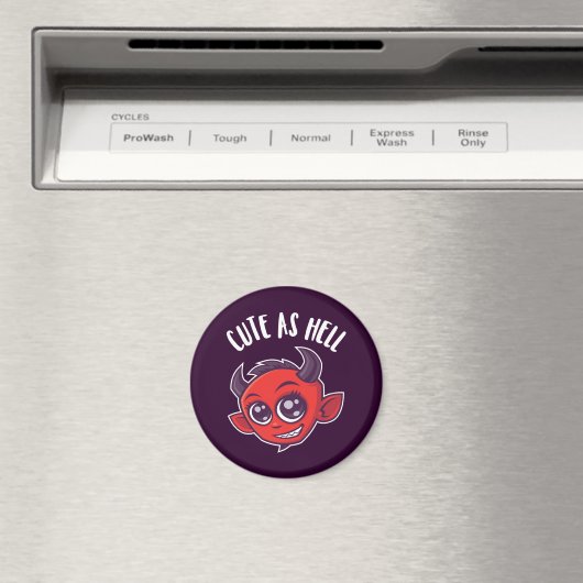 Niedlich als Hell Devil Magnet (In Situ (Geschirrspüler))