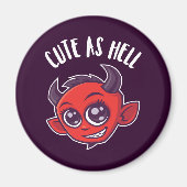 Niedlich als Hell Devil Magnet (Vorne)