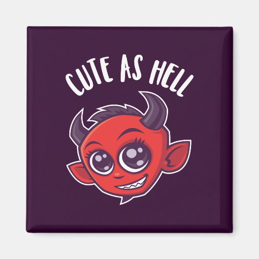 Niedlich als Hell Devil Magnet (Vorne)